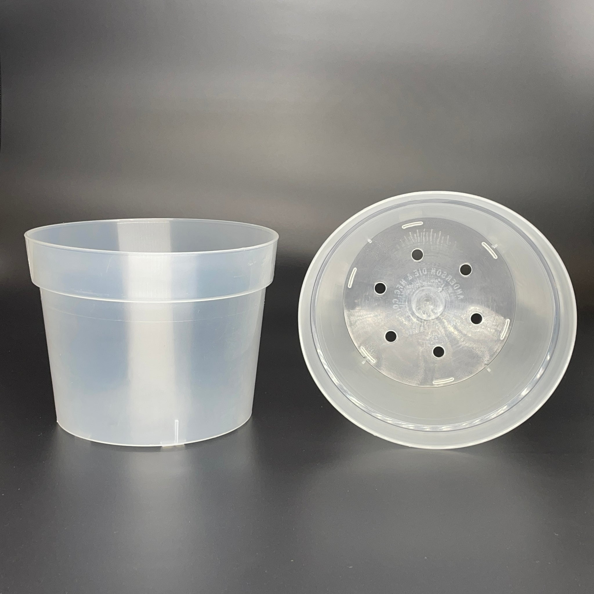 thumbnail image 2 of Koba 4.5 Inch Green Round Nursery Pots | Heavy-Duty Plastic | African Violet Azalea | 1.25 Pint | Made In USA 2 of 5
