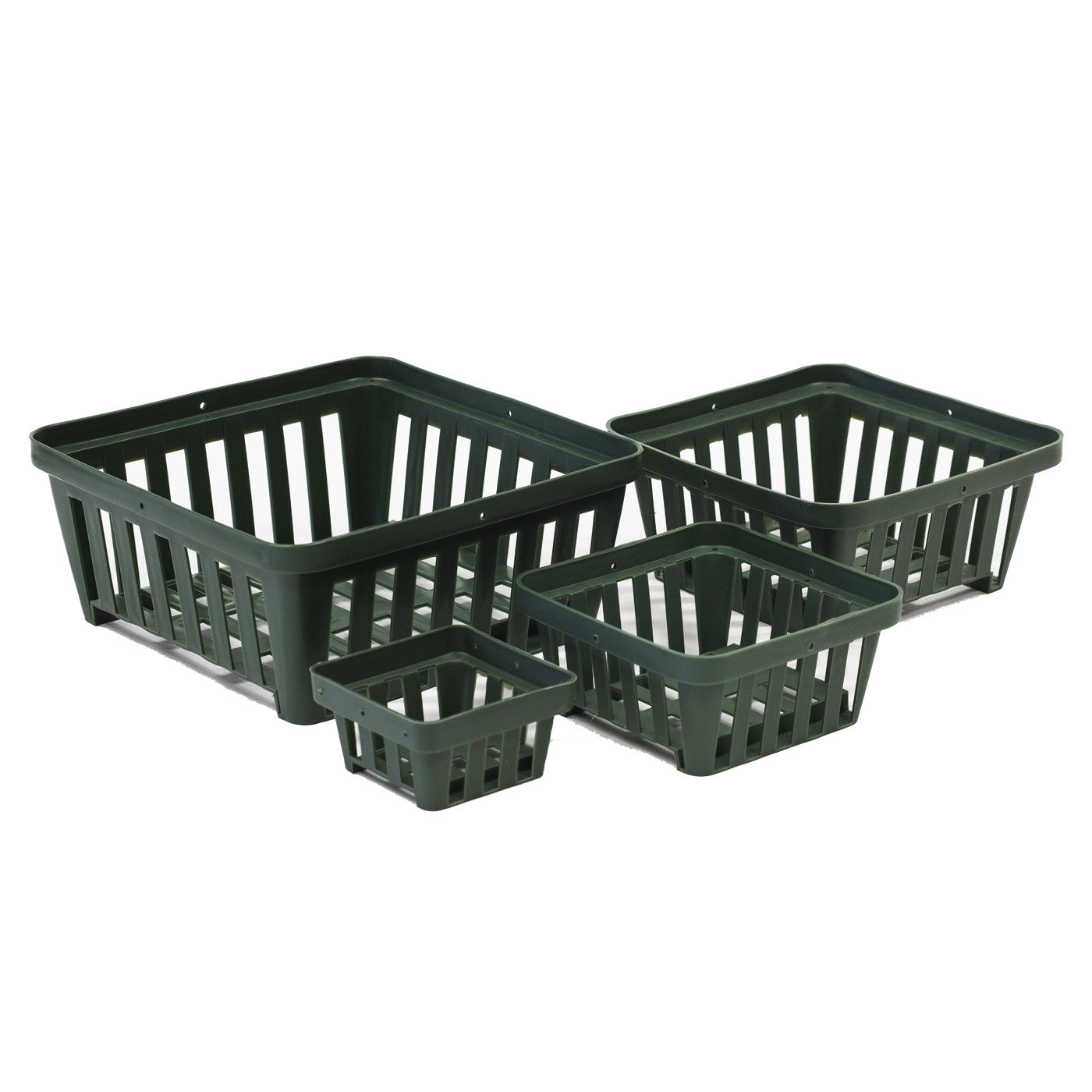 Square Plastic Vanda Baskets