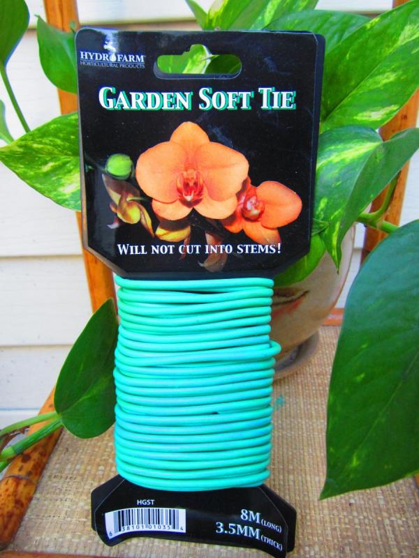 KINGLAKE 20m 3.5MM Green Garden Soft Tie, Garden Flexible Wire Tie